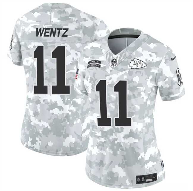 Women's Kansas City Chiefs #11 Carson Wentz 2024 F.U.S.E Arctic Camo Salute To Service Limited Stitched Jersey Dzhi,We sell and wholesale Women's Kansas City Chiefs #11 Carson Wentz 2024 F.U.S.E Arctic Camo Salute To Service Limited Stitched Jersey Dzhi on line form chian!